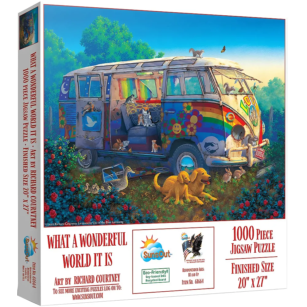 SunsOut Puzzle What a Wonderful World It Is - 1000 Teile