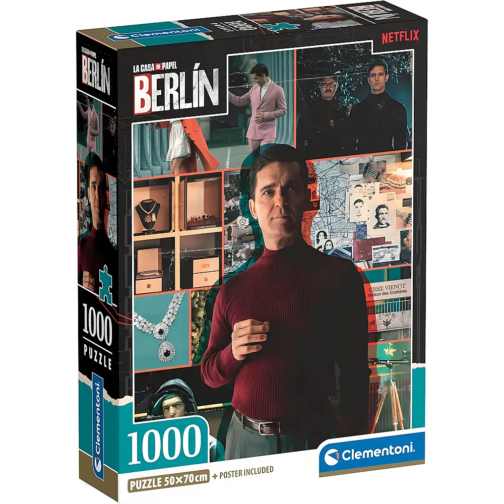 Clementoni Puzzle La Casa de Papel II - 1000 Teile