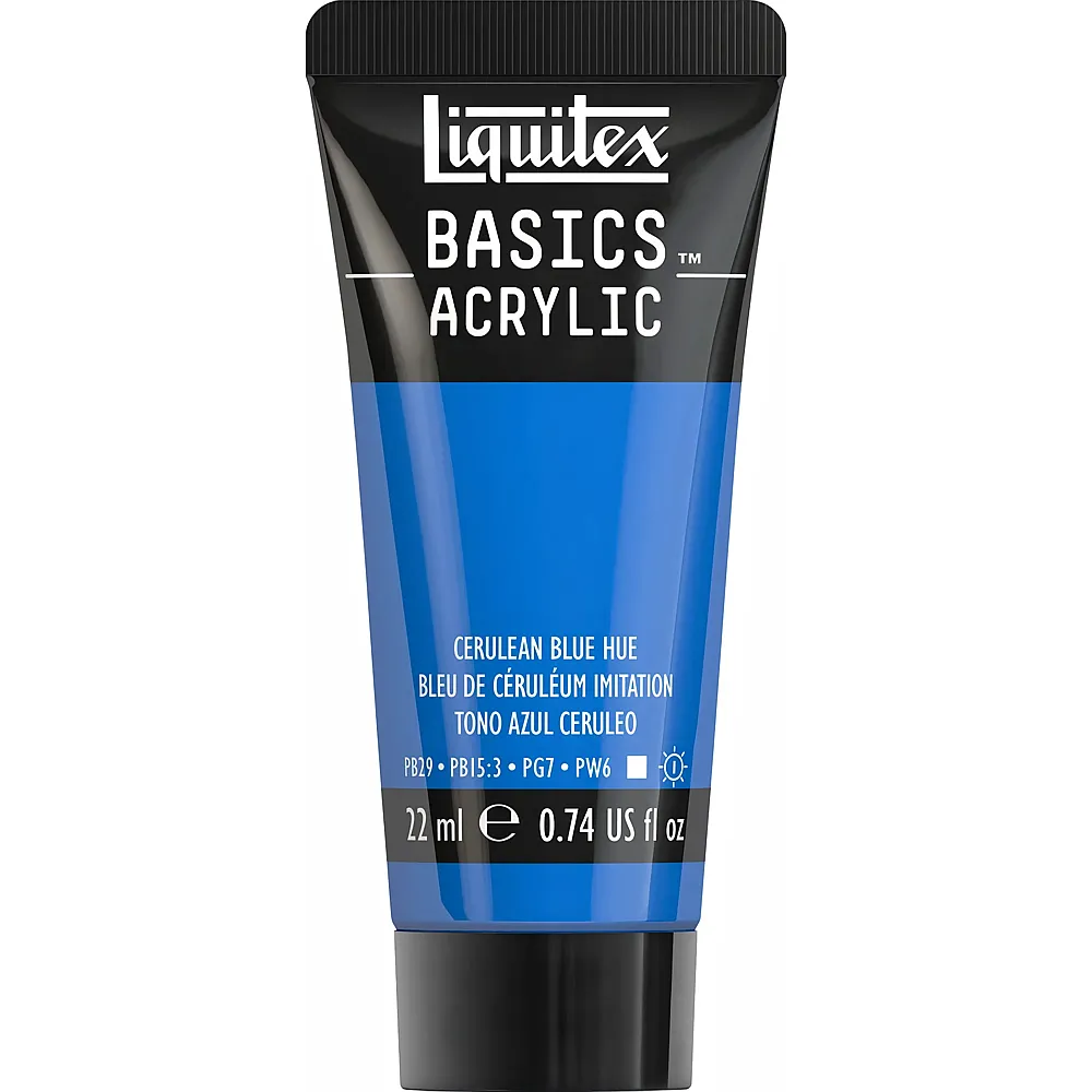 Liquitex Lqx Basics Acrylfarbe 22ml Tube Cllinblau Farbton