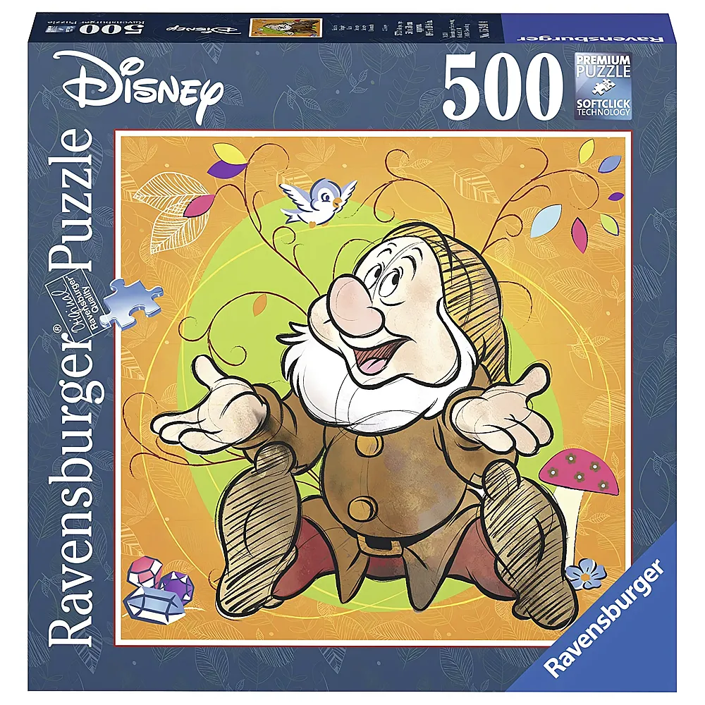 Ravensburger Puzzle 500 Teile Disney - Hatschi