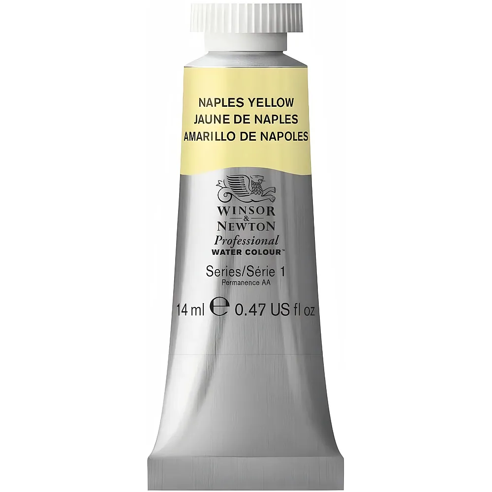 Winsor & Newton Professional Water Colour Aquarellfarbe Neapelgelb - 14 ml