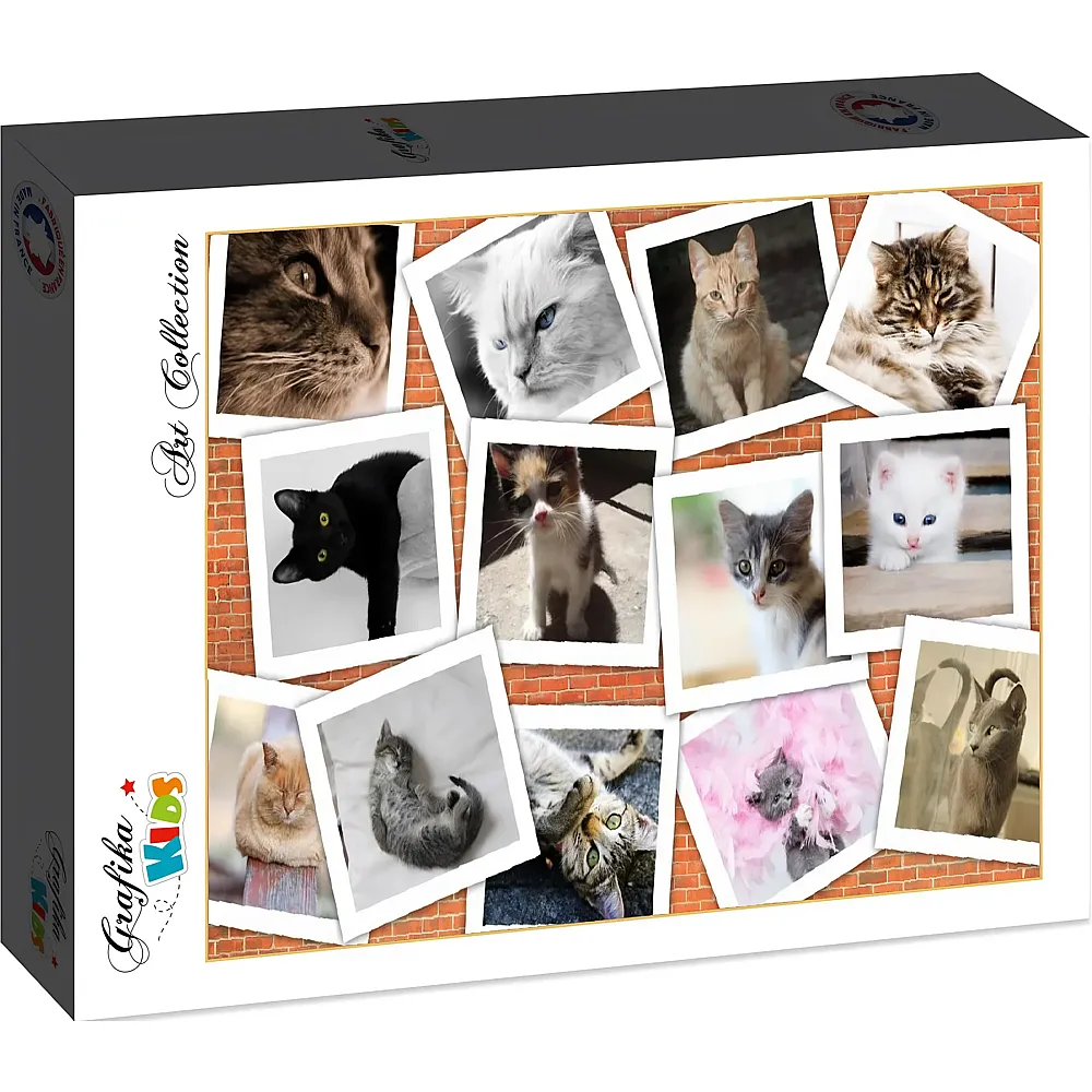 Grafika Puzzle Art Collection Grafika Kids Katzen - 204 Teile