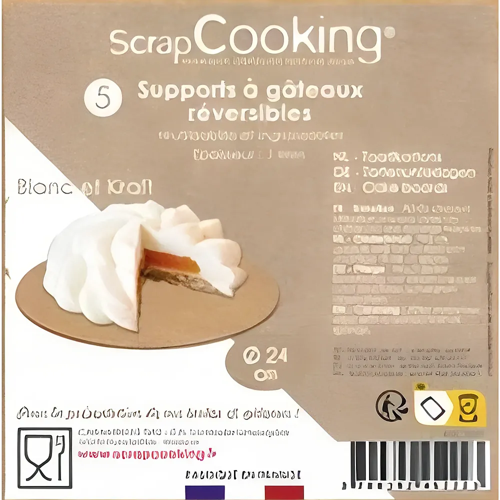 ScrapCooking Kuchenunterlage - 5 Teile
