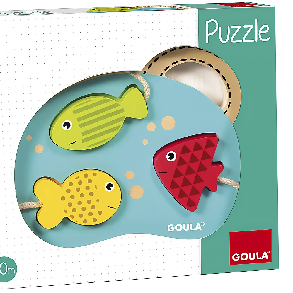 GOULA Puzzle Fische 3Teile