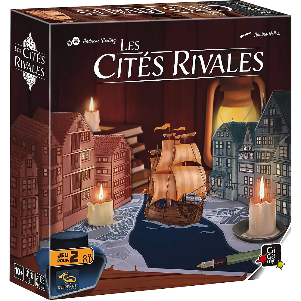Gigamic Spiele Les Cit�s Rivales FR