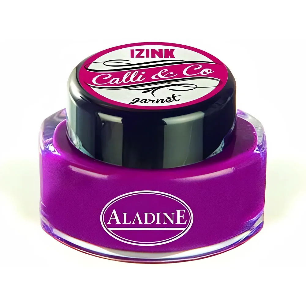 Aladine Tinte Calli & CO Granat - 15 ml | Farbe & Kreide