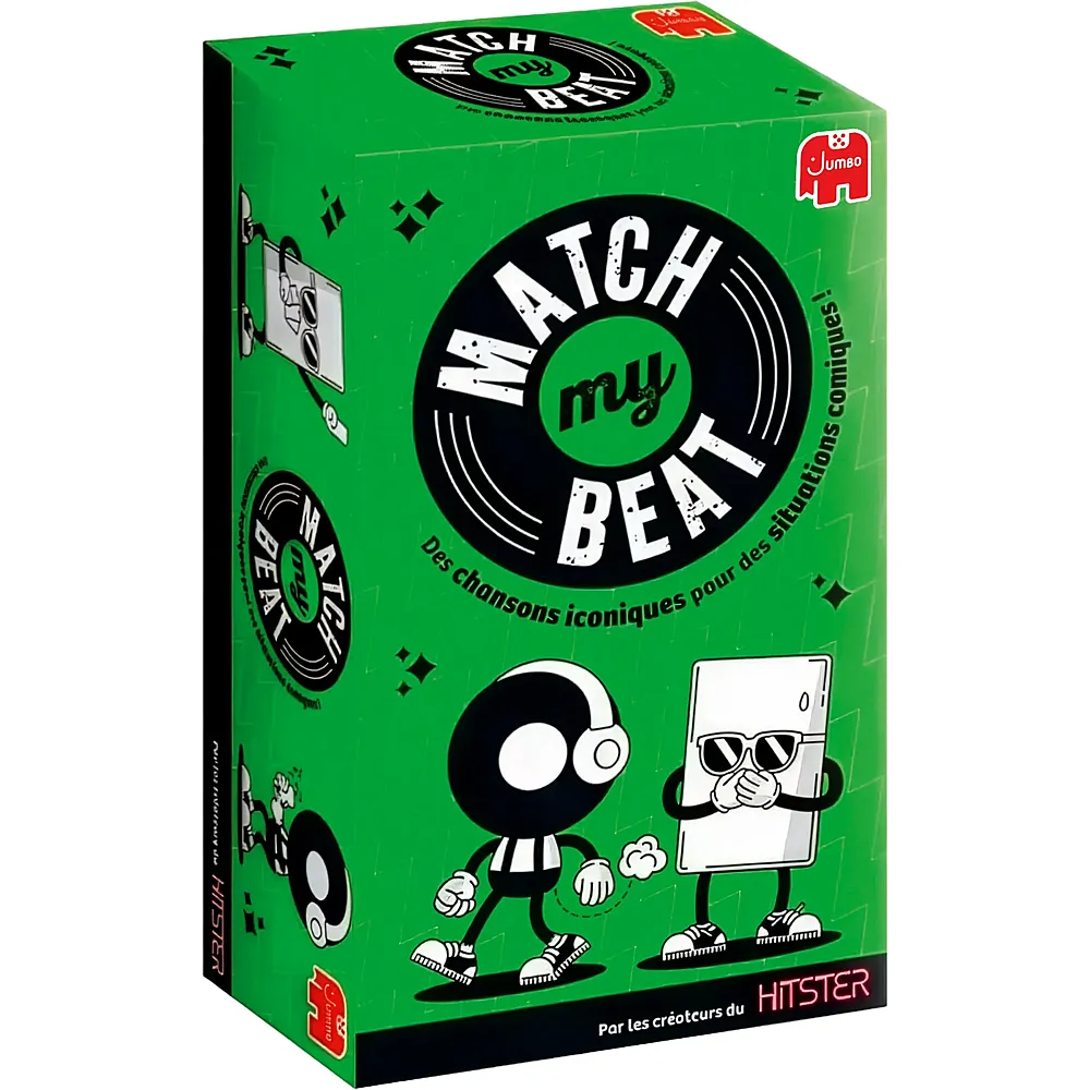 meinspielzeug � Jumbo Spiele Match My Beat Original - Franais | Partyspiele