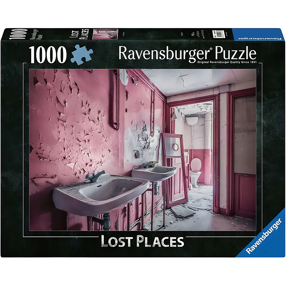 Ravensburger Puzzle Lost Places Pink Dreams - 1000 Teile