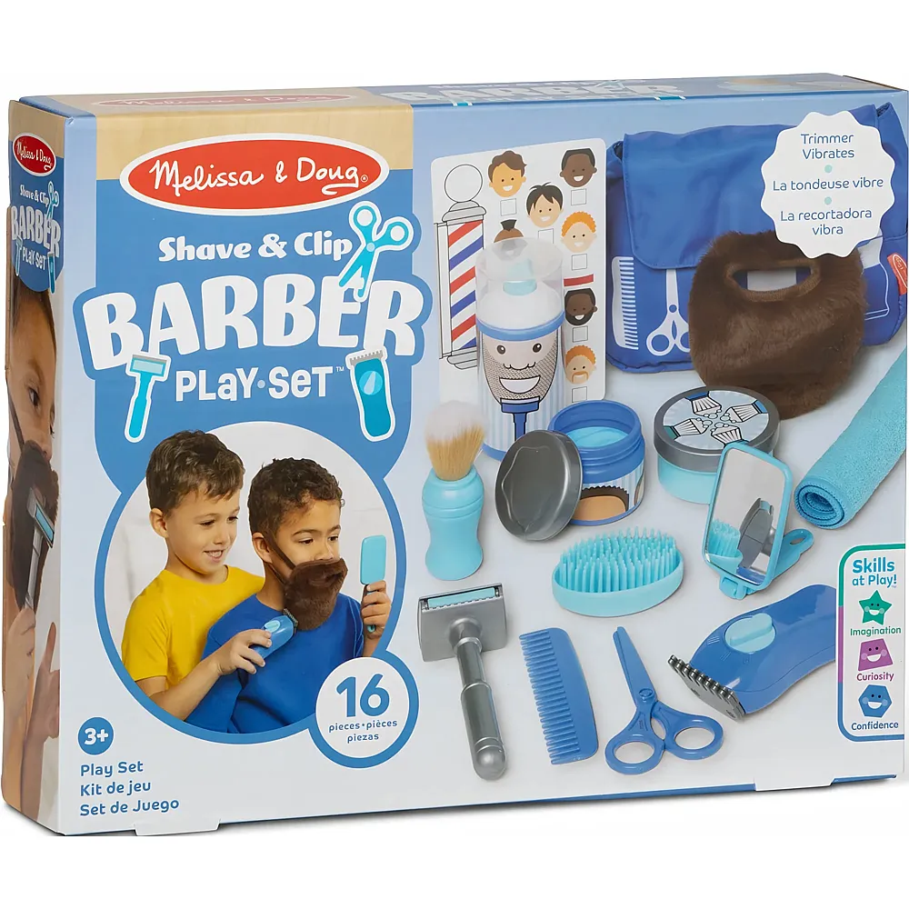 Spin Master Barber Shop-Spielset Melissa & Doug