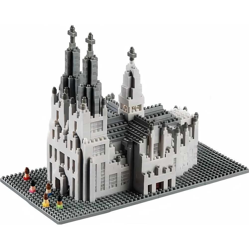 meinspielzeug - Brixies K�lner Dom - 1284 Teile | Nano-Bausteine