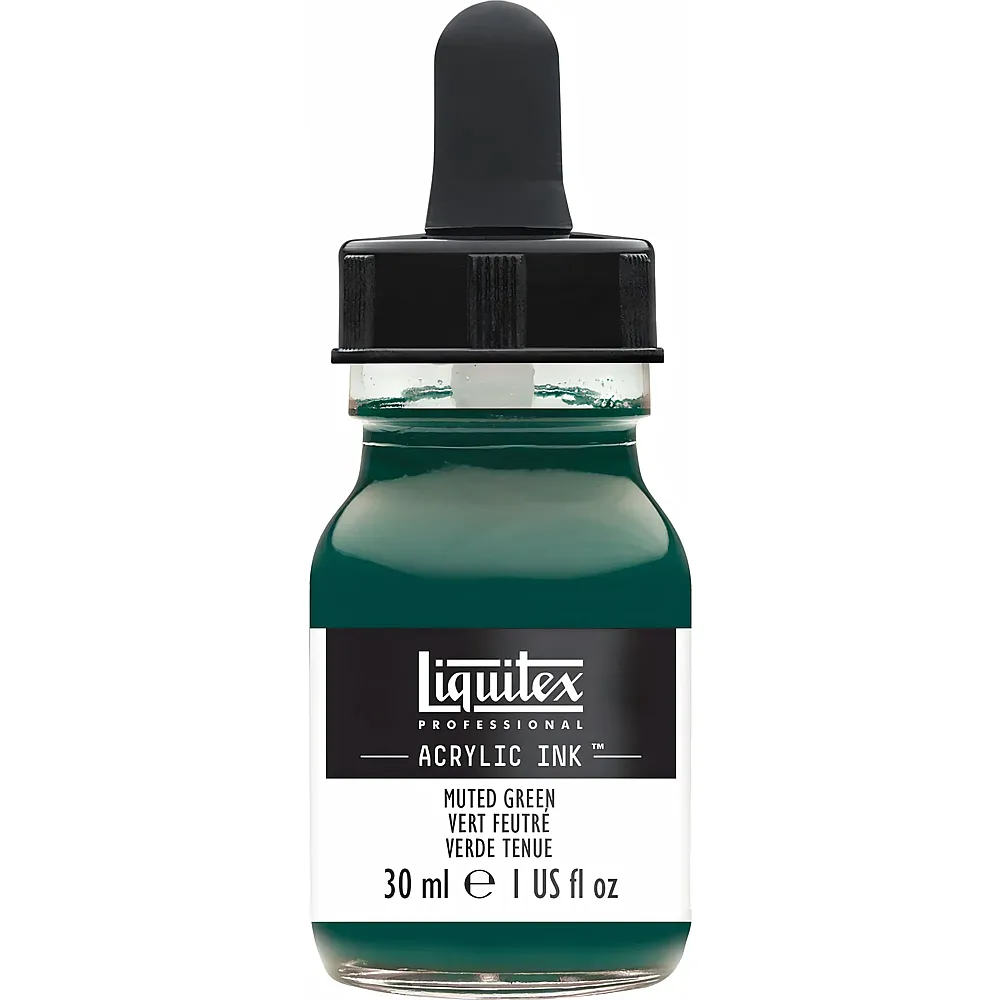 Liquitex Lqx Prof. Acrylic Ink 30ml Flasche Gedmpftes Grn - Suche