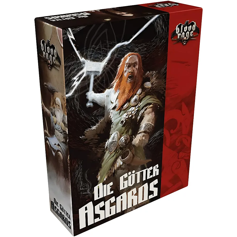 CMON Blood Rage  Die G�tter von Asgard, Erweiterung, Expertenspiel, Strategiespiel, 2-4 Spieler, Ab 14+ Jahren, 90+