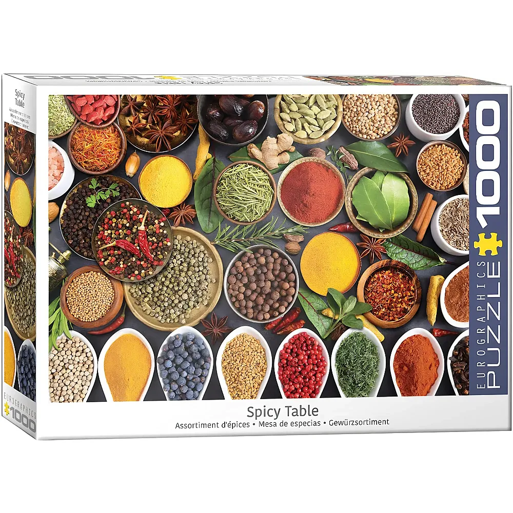Eurographics Puzzle Gew�rzsortiment - 1000 Teile