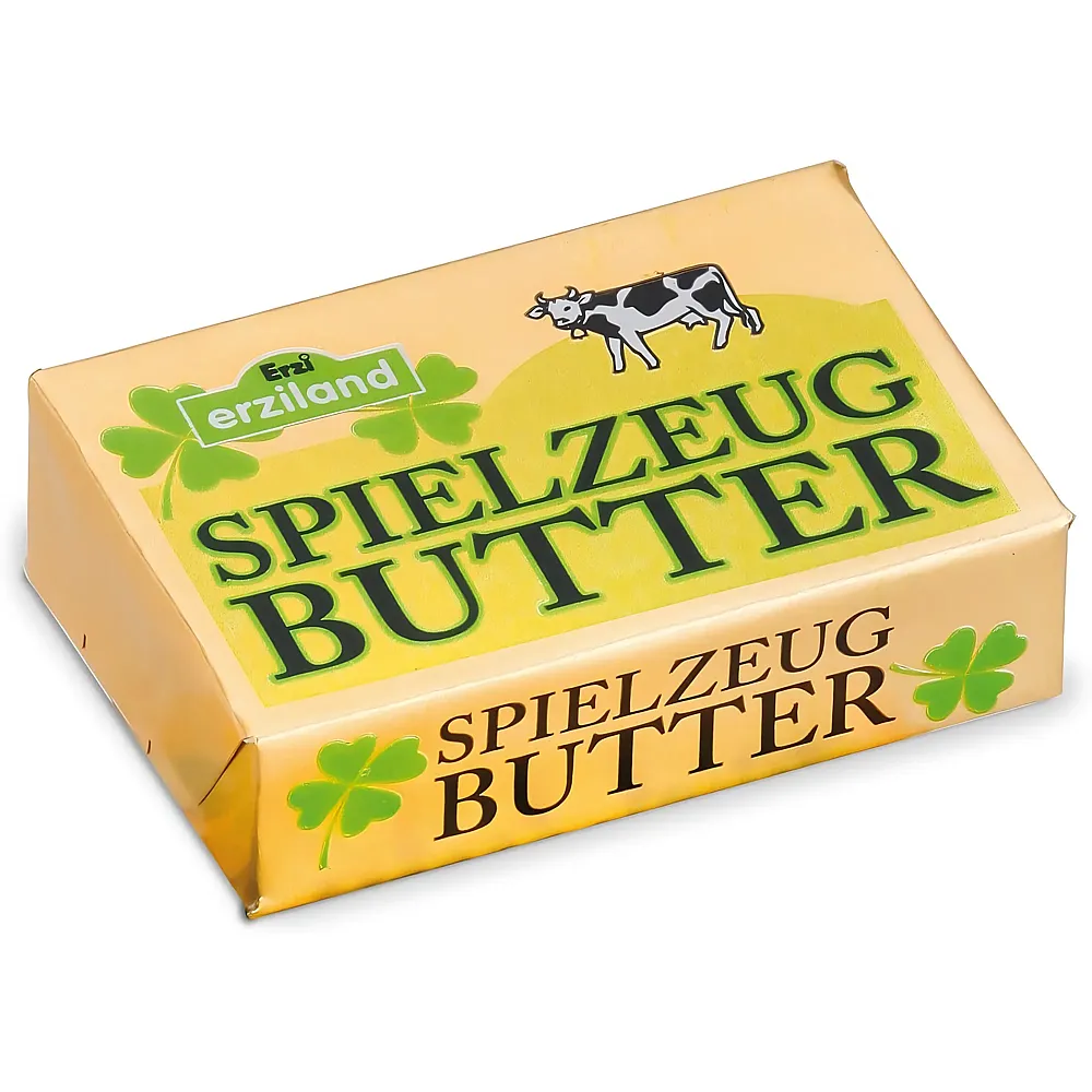 Erzi Spielzeug-Butter aus Holz | Lebensmittel