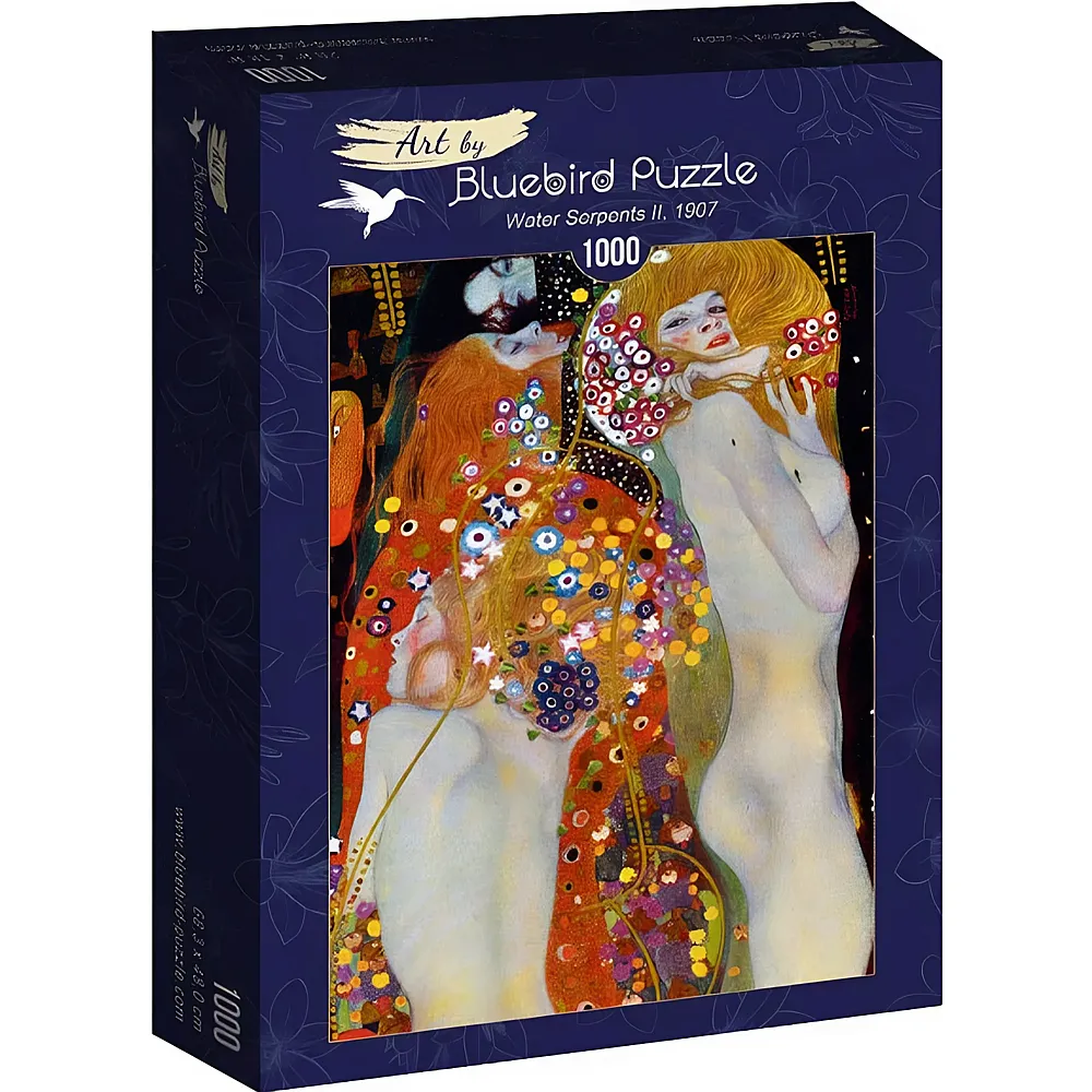 Bluebird Puzzle Gustav Klimt - Water Serpents II, 1907 1000Teile