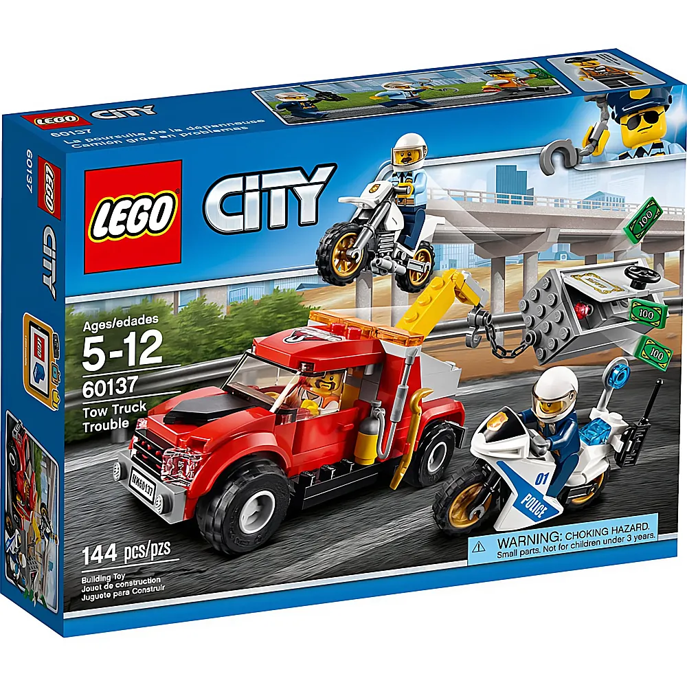 LEGO City Abschleppwagen auf Abwegen 60137