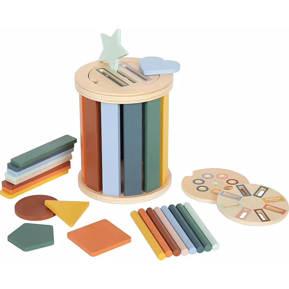 small foot Montessori Sortierspiel mit Trommel