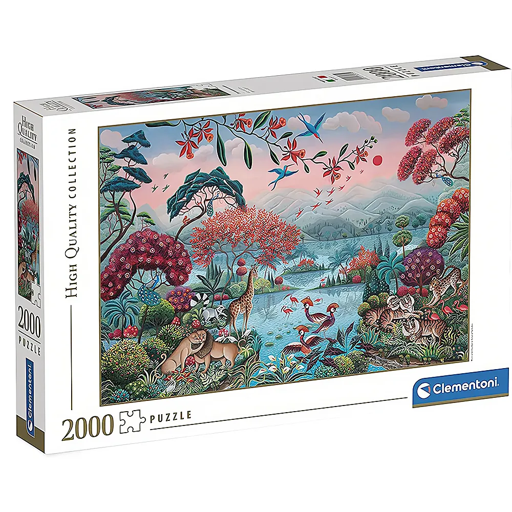 Clementoni Puzzle High Quality Collection Peaceful Jungle 2000Teile
