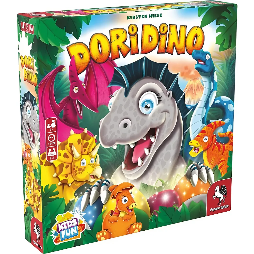 Pegasus Spiele Dori Dino - Spiel um Dino-Eier DE