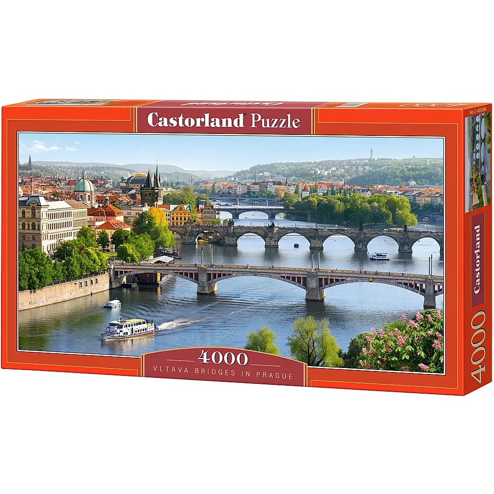 Castorland Puzzle Karlsbr�cke, Prag, Tschechien - 4000 Teile