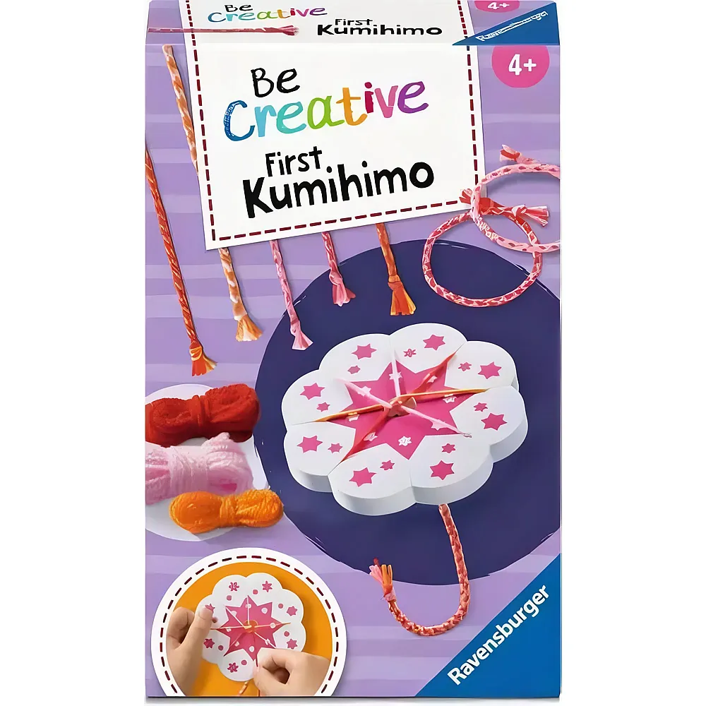 Ravensburger BeCreative Meine ersten Kumihimo Freundschaftsb�ndchen