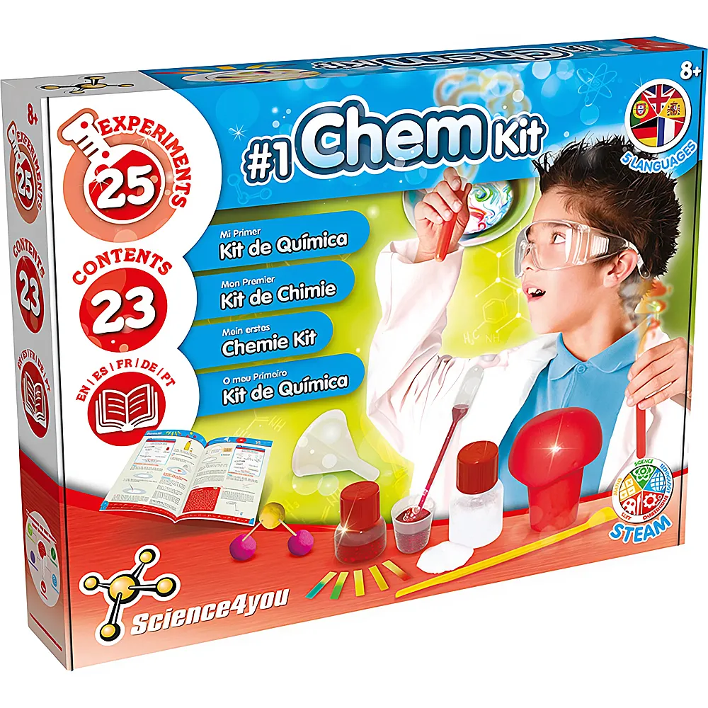 Science4you Mein erstes Chemie Kit