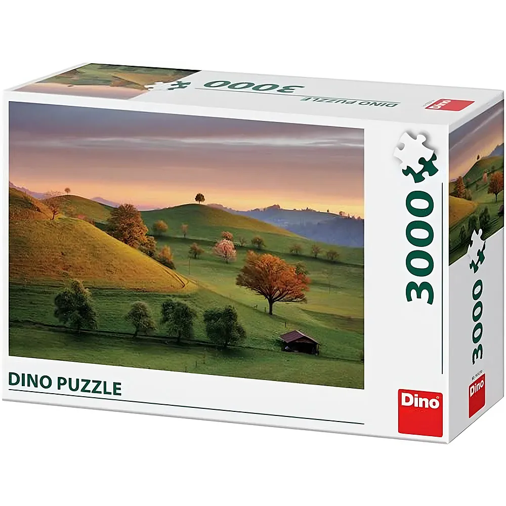 Dino Puzzle Fabulous Sunrise - 3000 Teile