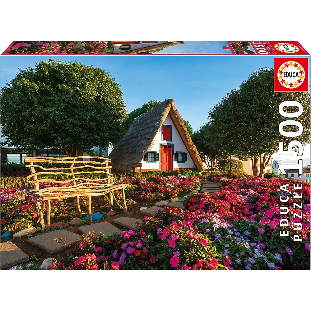 Educa Puzzle Santana, Madeira - 1500 Teile