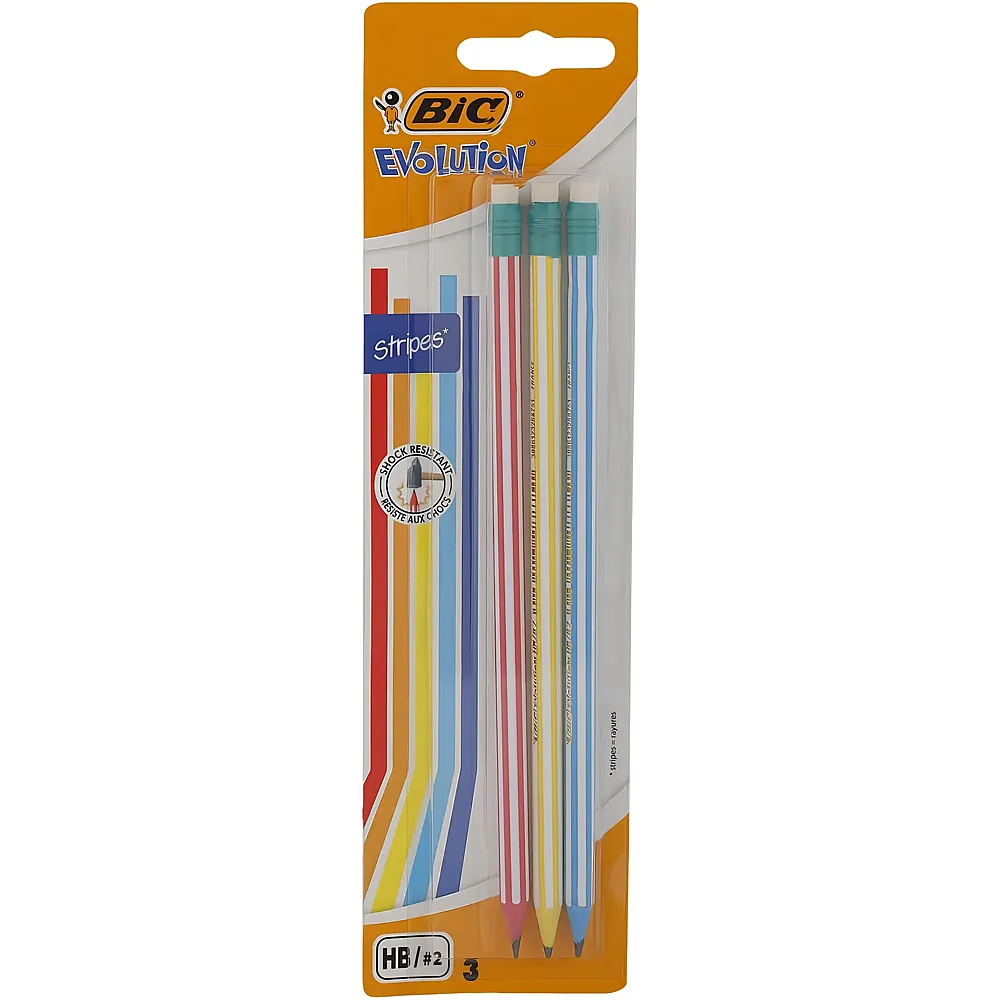 BIC Evolution Stripes Bleistift