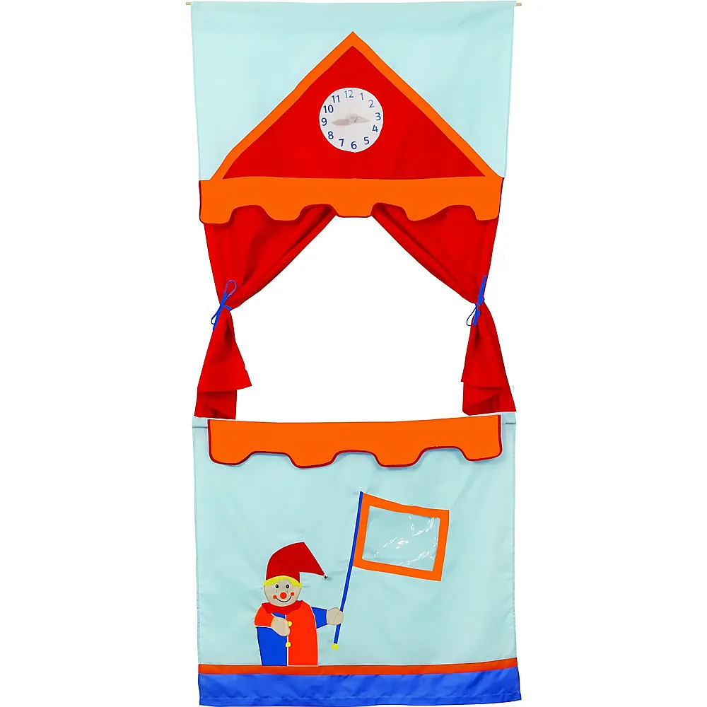 Roba T�r Kasperletheater inkl. 6 Handpuppen