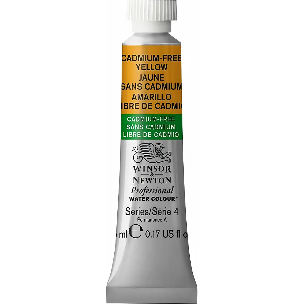 meinspielzeug - Winsor & Newton W&n Prof. Water Colour 5ml Tube Kadmiumfrei Gelb