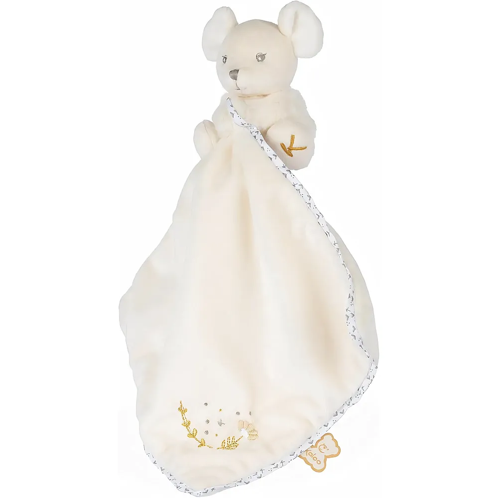Kaloo Schmiusetuch Maus beige - 22 cm