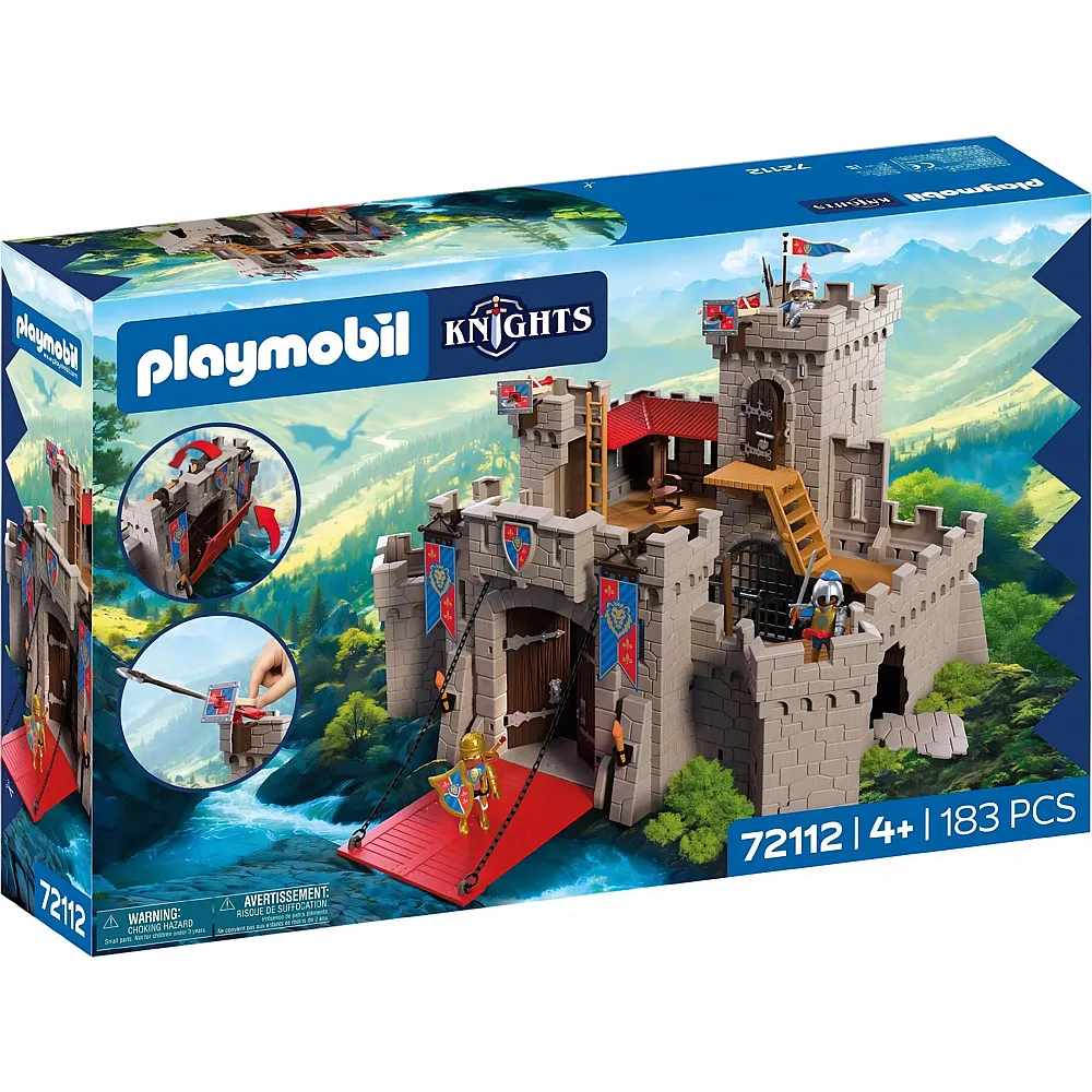 PLAYMOBIL Knights Groe L�wenritterburg 72112