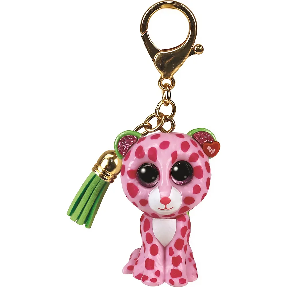 Ty Beanie Clips Schl�sselanh�nger Glamour der Leopard - 10 cm - Accessoires