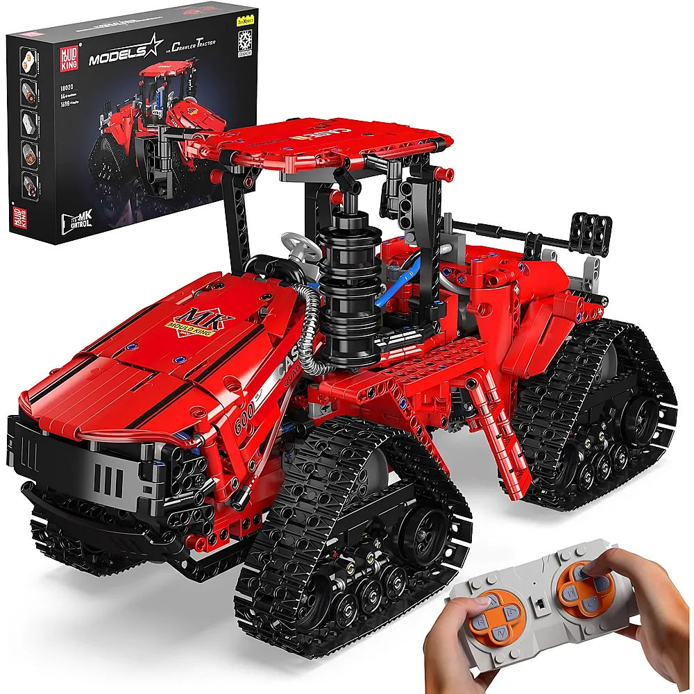 meinspielzeug - Mould King Models Ferngesteuerter Harvester 18020 | Klemmbausteine Fahrzeuge