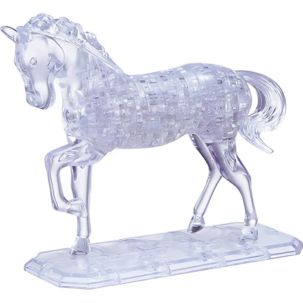 HCM Kinzel Crystal Puzzle 3D Pferd - 100 Teile