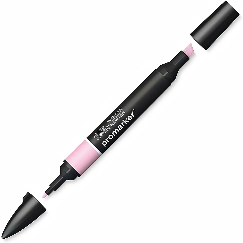 meinspielzeug - Winsor & Newton Promarker Rosa mit 2 Spitzen Nelke | Farbe & Kreide