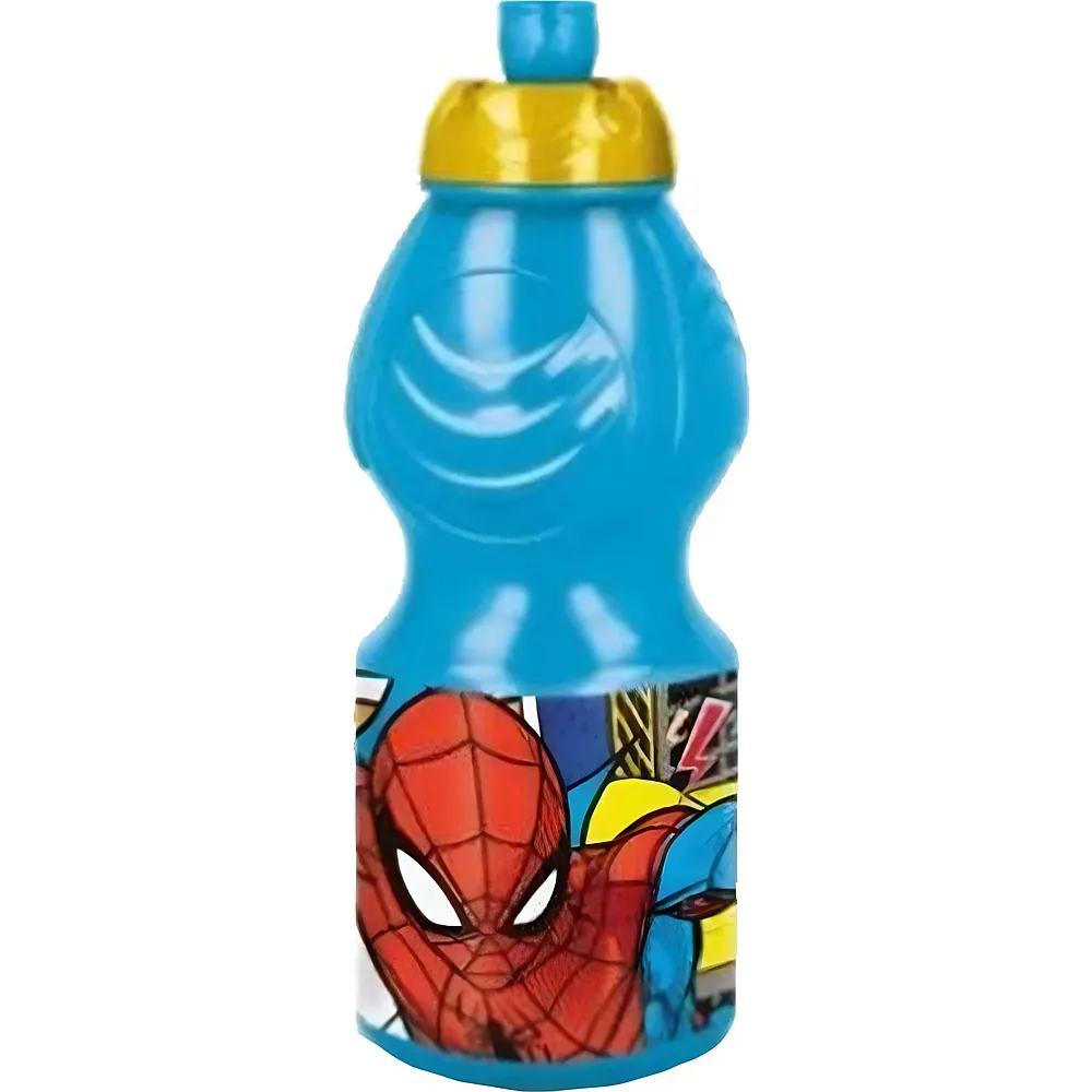 Stor Spiderman Trinkflasche 400ml - Essen & Trinken