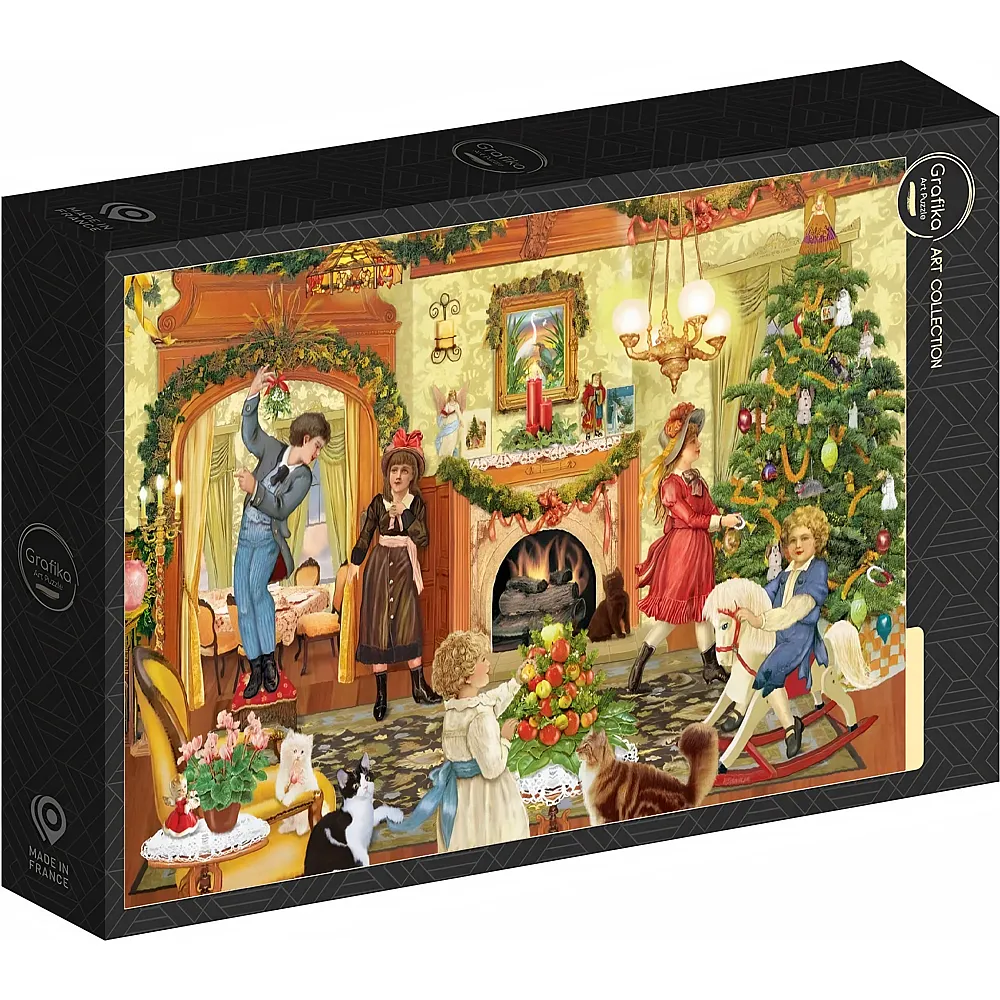 Grafika Puzzle Art Collection Wo sollen wir den Mistelzweig aufh�ngen 1000Teile