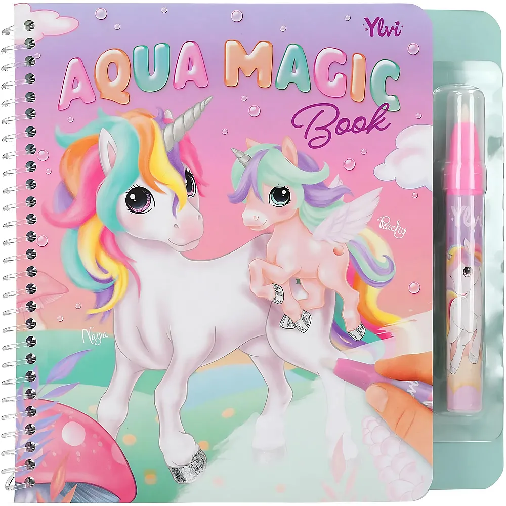 Depesche Malbuch Aqua Magic Unicorn Ylvi