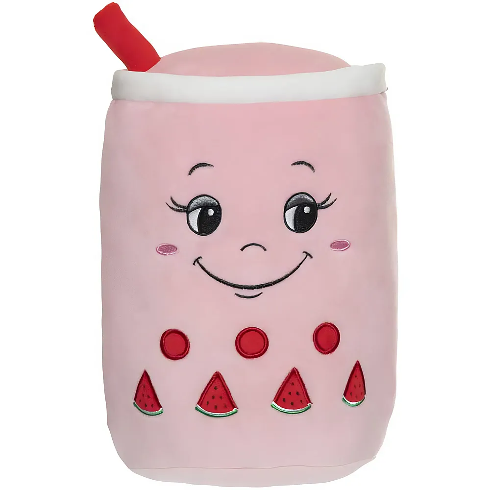 Teddykompaniet Squeezie Bubble Tea Erdbeere 30cm