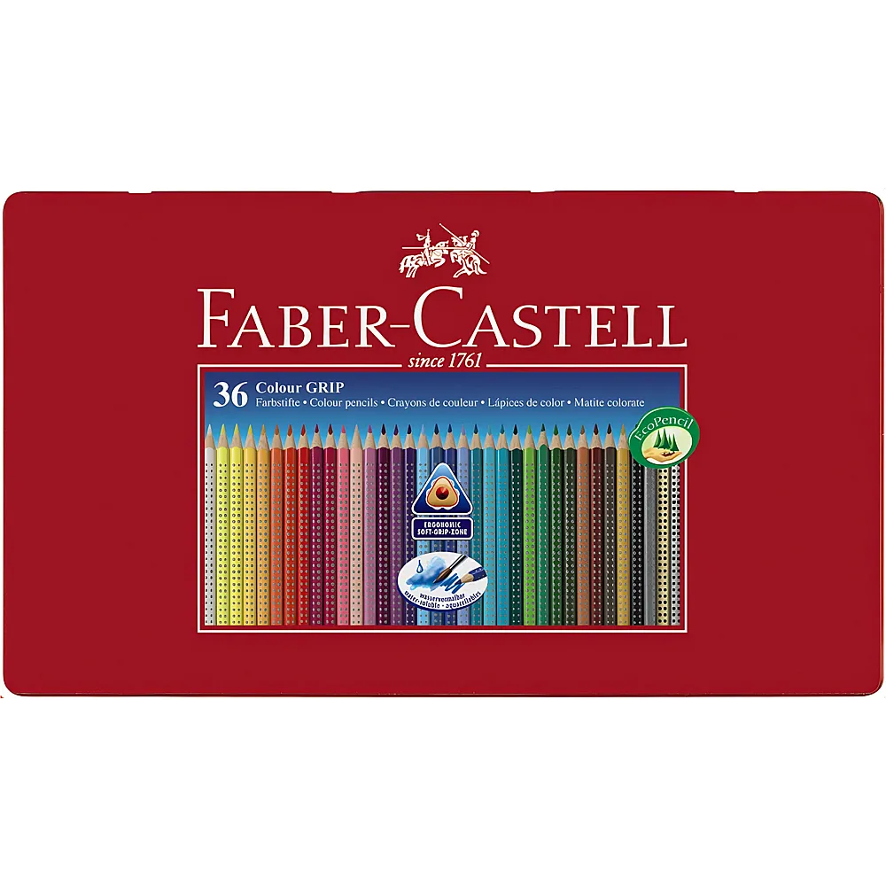 Faber-Castell Buntstifte COLOUR GRIP 2001