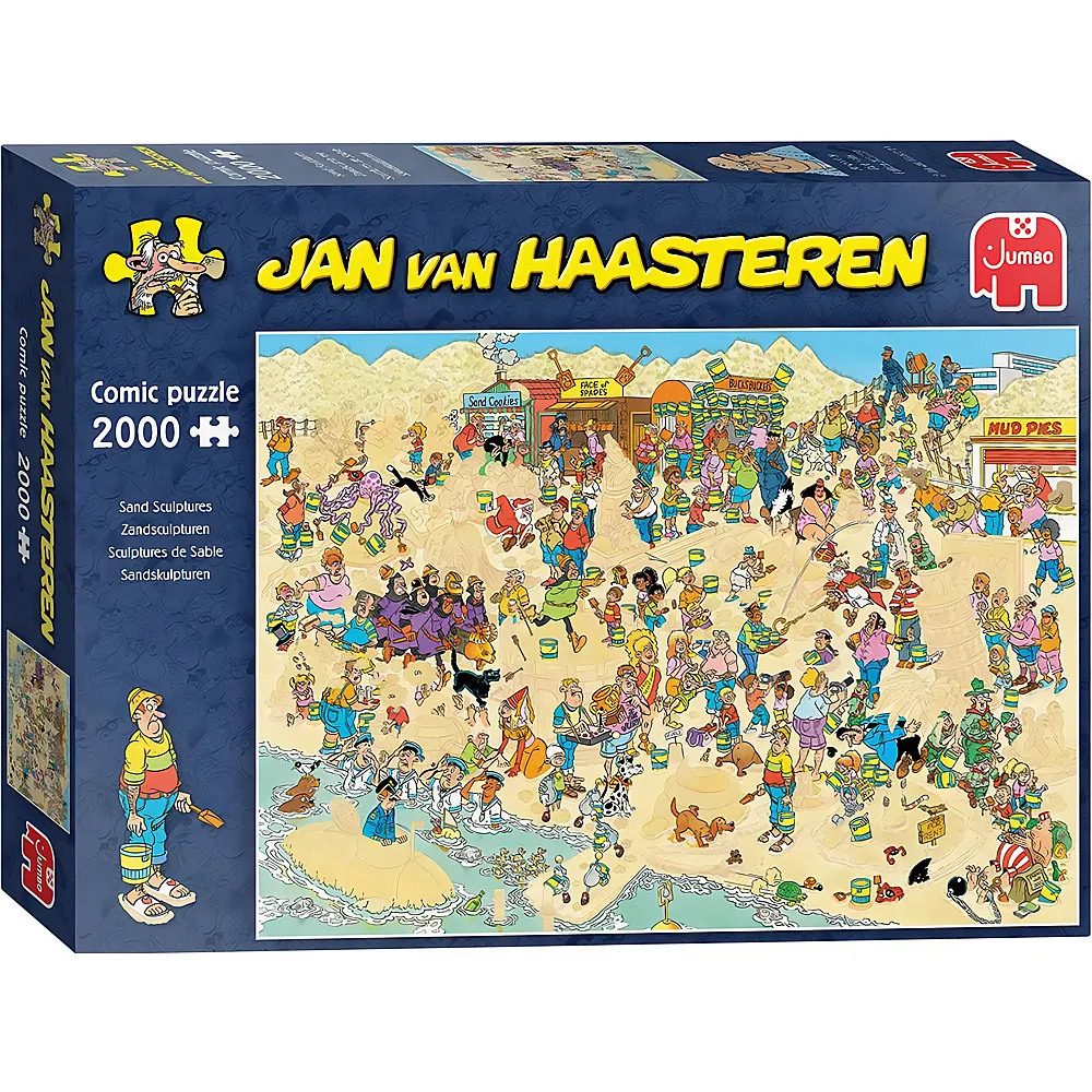 Jumbo Jan van Haasteren Puzzle - Sandskulpturen, 2000.