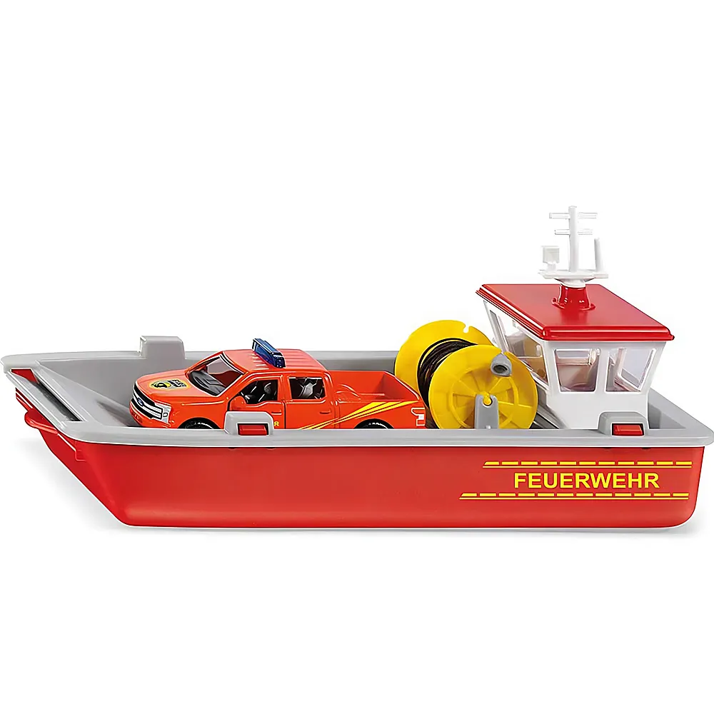 Siku Super Feuerwehr Arbeitsboot | Schutz & Rettung