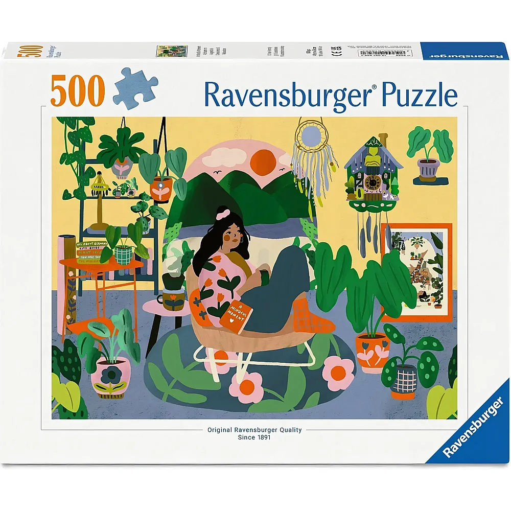 Ravensburger Puzzle Achtsam im Augenblick - 500 Teile