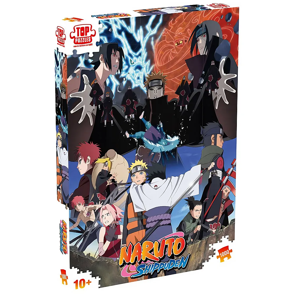 Winning Moves Puzzle Naruto Shippuden Naruto Fate Encounter mit Sasuke, Sakura und Co. - 1000 Teile