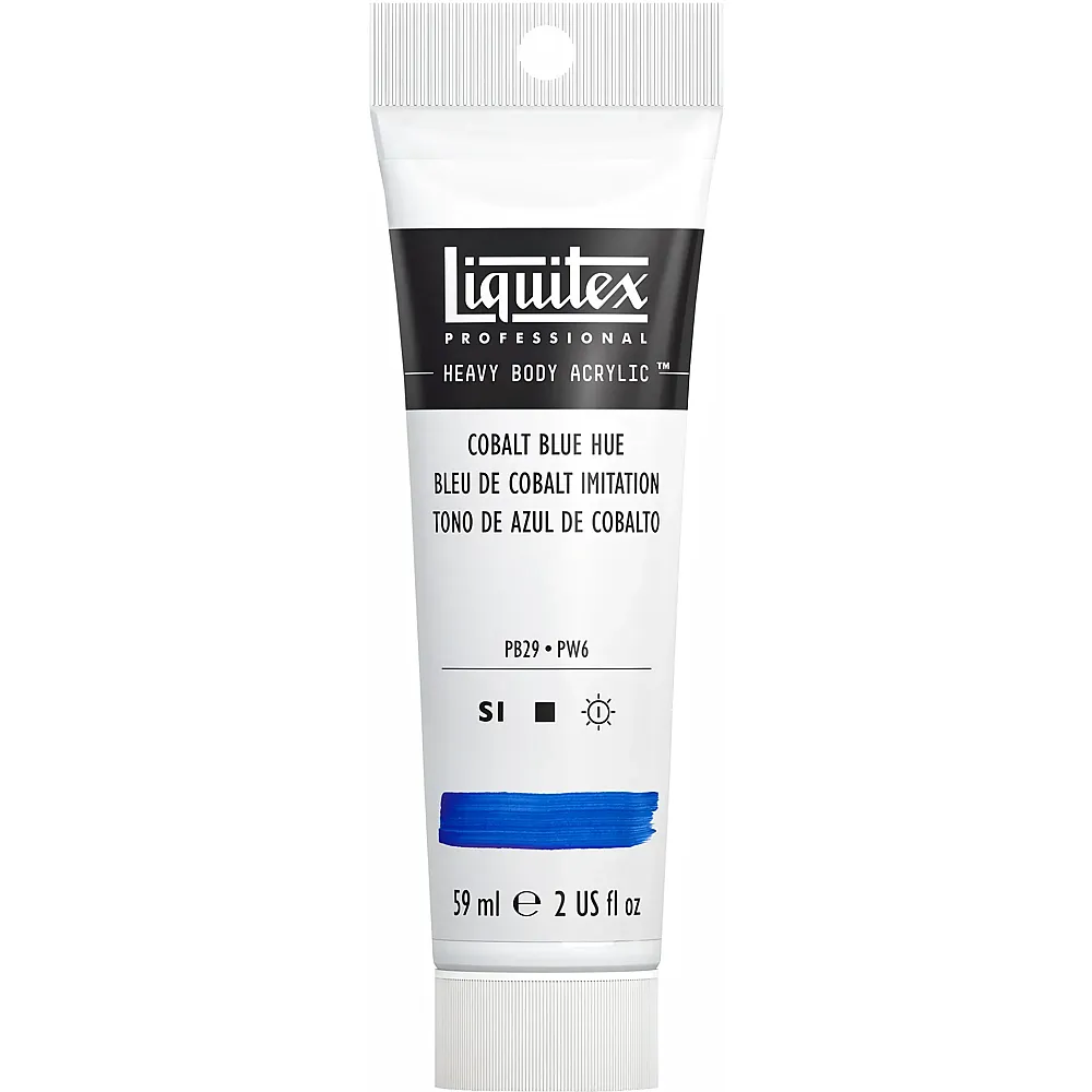Liquitex Lqx Prof. Heavy Body Acrylfarbe 59ml Tube Kobaltblau Imit. - Suche