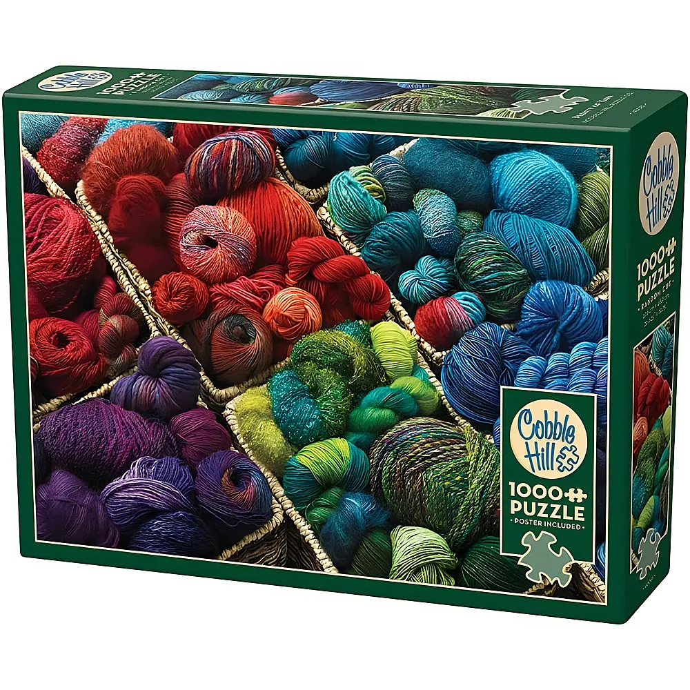 Cobble Hill Puzzle Plenty of Yarn - 1000 Teile