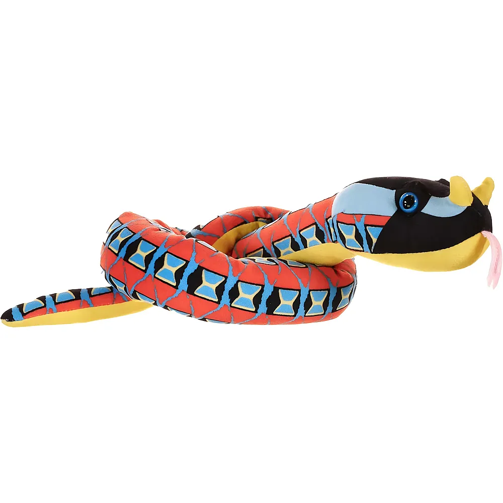 meinspielzeug - Wild Republic Snake Nasenhornviper - 91 cm | Reptilien Pl�sch