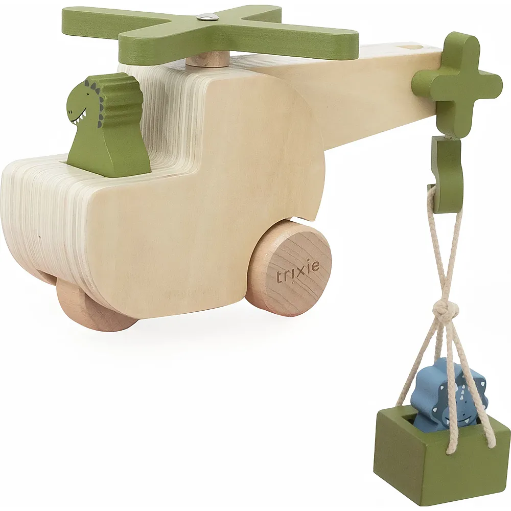 Trixie Holzhelikopter mit Tieren